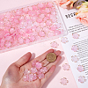 200Pcs Acrylic Bead Caps OACR-SC0001-83G-3