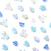 Mixed Styles Acrylic Bead Caps OACR-FS0002-50B-3