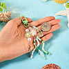 Jellyfish Glass & Acrylic Pendant Decorations HJEW-TAC0034-12