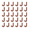 Opaque Acrylic European Beads OACR-TAC0019-006J-2
