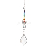 Glass Window Hanging Suncatchers HJEW-JM04524-5