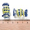 Transparent Acrylic Enamel Beads OACR-P027-01C-3