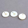 Freshwater Shell Pendants SSHEL-S249-A-2