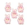 2-Hole Printed Transparent Resin Buttons RE-CBA66DF-28-1