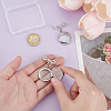 2Pcs Brass Brooches JEWB-UN00003-4