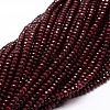 Dyed Natural Malaysia Jade Rondelle Beads Strands G-E316-2x4mm-20-3