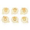 304 Stainless Steel Stud Earring Findings STAS-S079-35A-3