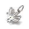 304 Stainless Steel Charms SA-CBA4CE0-01P-A-2
