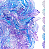 120Pcs 120Pcs 8 Colors Plastic Pendants FIND-SC0020-72-7