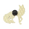 Printed Alloy Lapel Pin Backs for Backpack Clothes AL-CBA4F48-06A-3