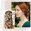 100Pcs 10 Colors Gradient Color 2-Layer Fibre Tulle Ornament Accessories FIND-SC0005-81-5