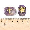 4Pcs 4 Styles Natural Amethyst Display Decorations G-F786-02C-01-3
