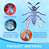 Reflective Vinyl Car Stickers STIC-WH0022-024-3