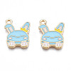Alloy Enamel Pendants PALLOY-N170-029A-NR-1