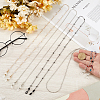 4Pcs 4 Styles Iron & Alloy Eyeglasses Chains AJEW-CN0002-75A-3