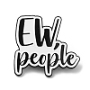 Word EW People Enamel Pin JEWB-H010-04EB-06-1