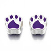 Alloy Enamel European Beads LS-MPDL-T005-003C-RS-2