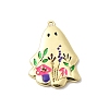 Brass Enamel Pendants KK-L258-09A-1