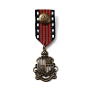 Retro British Preppy Style Alloy with Iron Pendant Lapel Pins FIND-WH0120-33D-1