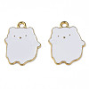 Alloy Enamel Pendants ENAM-N059-20-2