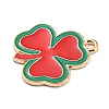 Saint Patrick's Day Alloy Enamel Pendants ENAM-G222-01E-03-2