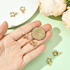 6Pcs Brass Lobster Claw Clasps KK-SC0007-16-4