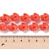 Synthetic Coral Carved Beads Strands CORA-M001-10D-4