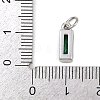 Brass with Cubic Zirconia Pendants KK-A269-68B-P-3