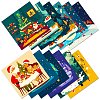 12Pcs Christmas Scrapbook Paper Pads DIY-P085-01C-1