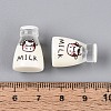 Printed Opaque Resin Milk Figurine Display Decorations RESI-N051-11B-4
