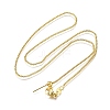 1.5MM Brass Box Chain Adjustable Slider Necklaces X-NJEW-M108-07G-4
