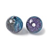 Two Tone Transparent Acrylic Beads OACR-D304-02G-2