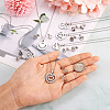 Kissitty 6 Sets 6 Style Valentine's Day Heart Jewelry Set SJEW-KS0001-01-11