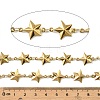 304 Stainless Steel Star Link Chains CHS-A017-01G-3