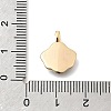 Brass Natural Abalone Shell/Paua Shell Pendants KK-N289-06G-3