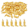 50Pcs Alloy Cowboy Boot Pendants PALLOY-FH00192-1