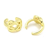 Brass Cuff Earrings EJEW-C104-054G-2