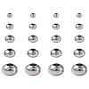 Mega Pet Round 304 Stainless Steel Beads STAS-MP0001-01P-26