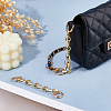 2Pcs Alloy Rectangle & Octagon Link Chain Bag Extension Chains HJEW-HS00047-5
