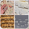 Imitation Leather & Iron Jewelry Earring Display EDIS-WH20002-07B-5