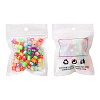 Mixed Color Transparent Acrylic Beads TACR-YW0001-11-8