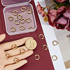 10 Pairs Ion Plating(IP) 304 Stainless Steel Huggie Hoop Earrings EJEW-BBC0002-19A-3
