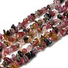 Natural Multicolor Tourmaline Beads Strands G-F328-37A-2