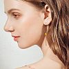 200Pcs Brass Hoop Earrings KK-NB0002-44-6