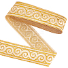 Ethnic Polyester Cloud Embroidery Ribbons OCOR-WH0092-16B-1