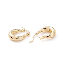 Chunky Huggie Hoop Earrings for Women EJEW-A064-11G-RS