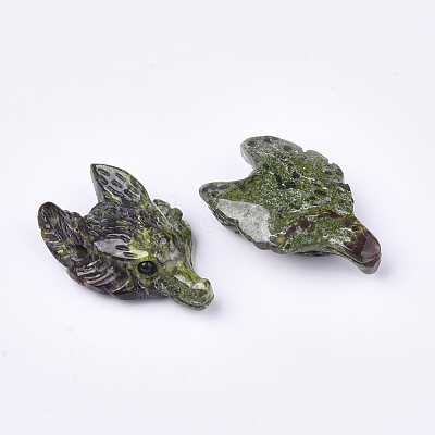 Natural Dragon Blood Jasper Pendants G-S336-69-03-1
