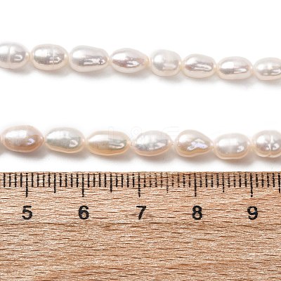 Natural Cultured Freshwater Pearl Beads Strands PEAR-F020-03-1