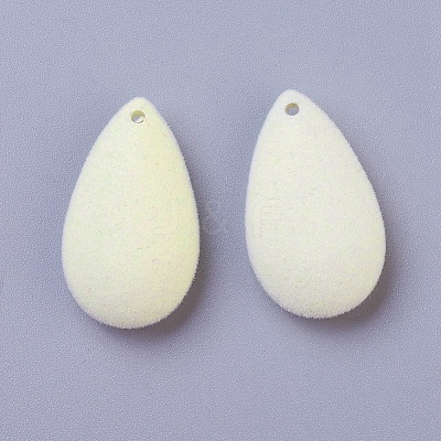 Flocky Acrylic Pendants LS-X-OACR-I001-I14-1