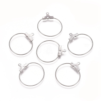 Tarnish Resistant 304 Stainless Steel Wire Pendants STAS-M274-020D-1